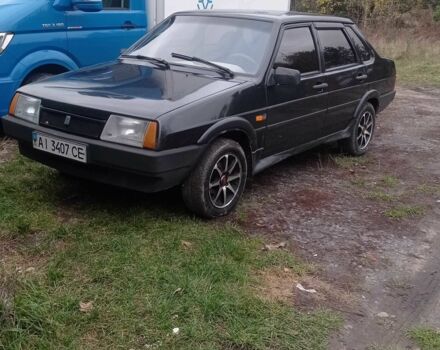 Черный ВАЗ 2109, объемом двигателя 1.6 л и пробегом 152 тыс. км за 1544 $, фото 7 на Automoto.ua