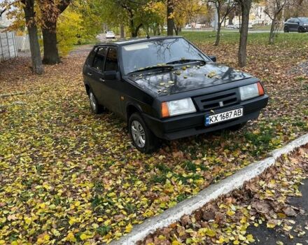 Черный ВАЗ 2109, объемом двигателя 1.5 л и пробегом 100 тыс. км за 1000 $, фото 3 на Automoto.ua