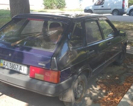 Черный ВАЗ 2109, объемом двигателя 1.5 л и пробегом 55 тыс. км за 823 $, фото 4 на Automoto.ua