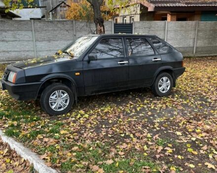 Черный ВАЗ 2109, объемом двигателя 1.5 л и пробегом 100 тыс. км за 1000 $, фото 4 на Automoto.ua