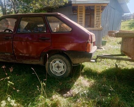 Чорний ВАЗ 2109, об'ємом двигуна 1.6 л та пробігом 25 тис. км за 400 $, фото 1 на Automoto.ua