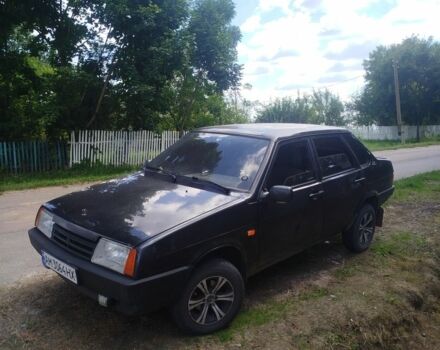 Черный ВАЗ 2109, объемом двигателя 1.5 л и пробегом 138 тыс. км за 1400 $, фото 4 на Automoto.ua