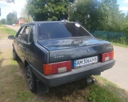 Черный ВАЗ 2109, объемом двигателя 1.5 л и пробегом 138 тыс. км за 1400 $, фото 1 на Automoto.ua