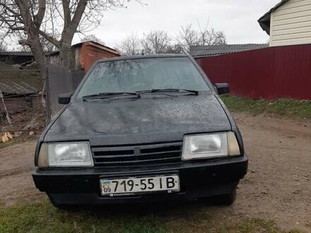 Черный ВАЗ 2109, объемом двигателя 1.5 л и пробегом 250 тыс. км за 1150 $, фото 1 на Automoto.ua