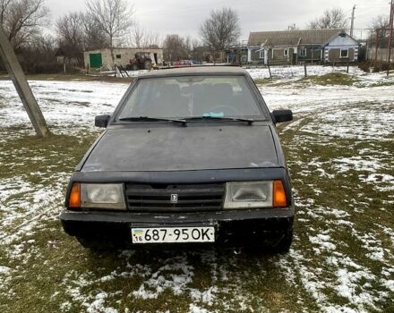 Черный ВАЗ 2109, объемом двигателя 1.3 л и пробегом 0 тыс. км за 700 $, фото 1 на Automoto.ua