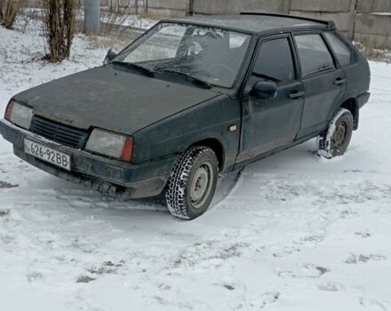 Черный ВАЗ 2109, объемом двигателя 1.5 л и пробегом 300 тыс. км за 440 $, фото 1 на Automoto.ua