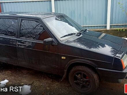 Черный ВАЗ 2109, объемом двигателя 1.3 л и пробегом 99 тыс. км за 1200 $, фото 1 на Automoto.ua