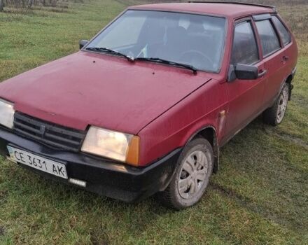 Черный ВАЗ 2109, объемом двигателя 1.3 л и пробегом 200 тыс. км за 1250 $, фото 1 на Automoto.ua