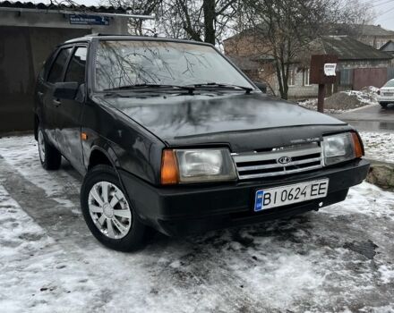 Черный ВАЗ 2109, объемом двигателя 1.5 л и пробегом 153 тыс. км за 999 $, фото 1 на Automoto.ua