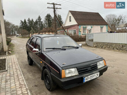 Черный ВАЗ 2109, объемом двигателя 1.5 л и пробегом 150 тыс. км за 799 $, фото 1 на Automoto.ua
