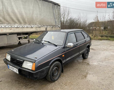 Черный ВАЗ 2109, объемом двигателя 1.5 л и пробегом 170 тыс. км за 799 $, фото 1 на Automoto.ua