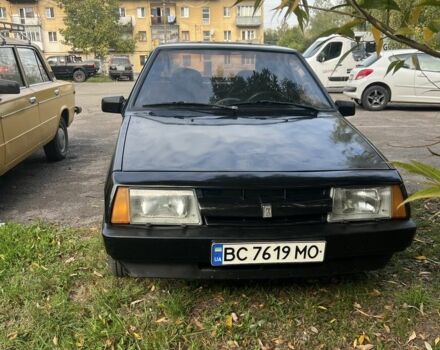 Черный ВАЗ 2109, объемом двигателя 1.5 л и пробегом 74 тыс. км за 481 $, фото 1 на Automoto.ua