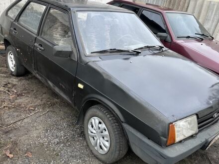 Черный ВАЗ 2109, объемом двигателя 0 л и пробегом 123 тыс. км за 850 $, фото 1 на Automoto.ua