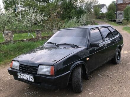 Черный ВАЗ 2109, объемом двигателя 1.5 л и пробегом 80 тыс. км за 740 $, фото 1 на Automoto.ua
