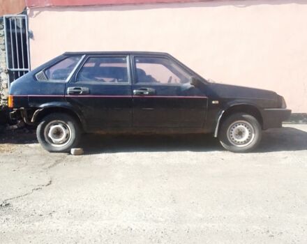 Черный ВАЗ 2109, объемом двигателя 1.3 л и пробегом 1 тыс. км за 200 $, фото 1 на Automoto.ua
