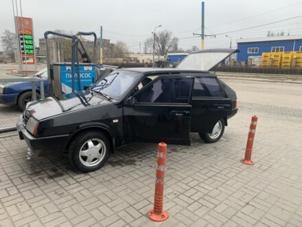 Черный ВАЗ 2109, объемом двигателя 0.15 л и пробегом 1 тыс. км за 1300 $, фото 1 на Automoto.ua