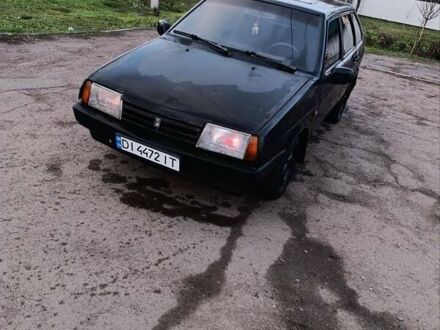 Чорний ВАЗ 2109, об'ємом двигуна 1.5 л та пробігом 200 тис. км за 850 $, фото 1 на Automoto.ua