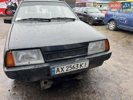 Чорний ВАЗ 2109, об'ємом двигуна 1.5 л та пробігом 29 тис. км за 500 $, фото 1 на Automoto.ua