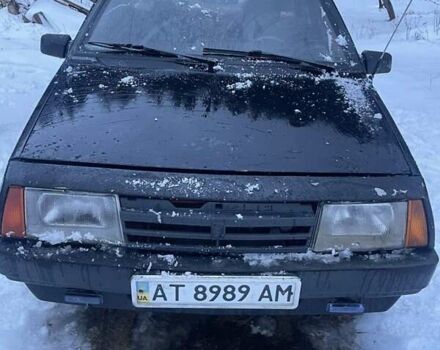 Черный ВАЗ 2109, объемом двигателя 0 л и пробегом 72 тыс. км за 850 $, фото 1 на Automoto.ua