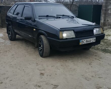 Черный ВАЗ 2109, объемом двигателя 1.5 л и пробегом 2 тыс. км за 1050 $, фото 1 на Automoto.ua