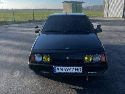 Черный ВАЗ 2109, объемом двигателя 1.5 л и пробегом 200 тыс. км за 1750 $, фото 1 на Automoto.ua
