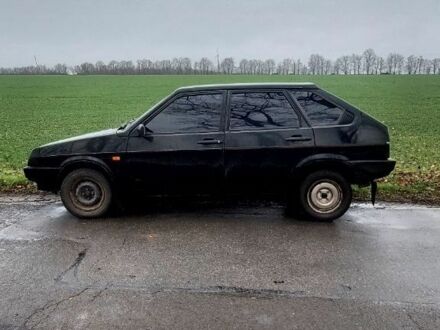 Черный ВАЗ 2109, объемом двигателя 1.5 л и пробегом 70 тыс. км за 1500 $, фото 1 на Automoto.ua