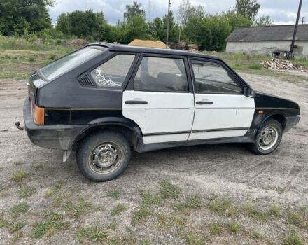 Черный ВАЗ 2109, объемом двигателя 1.5 л и пробегом 76 тыс. км за 394 $, фото 1 на Automoto.ua