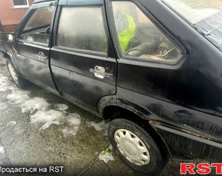 Черный ВАЗ 2109, объемом двигателя 1.5 л и пробегом 320 тыс. км за 300 $, фото 1 на Automoto.ua