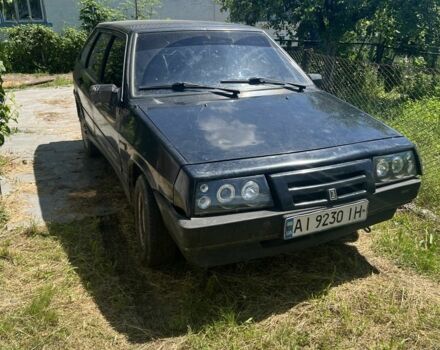 Черный ВАЗ 2109, объемом двигателя 1.5 л и пробегом 77 тыс. км за 652 $, фото 1 на Automoto.ua