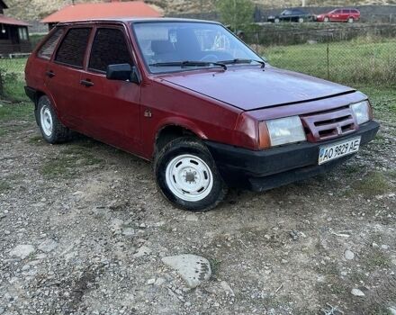 Черный ВАЗ 2109, объемом двигателя 1.3 л и пробегом 35 тыс. км за 450 $, фото 1 на Automoto.ua