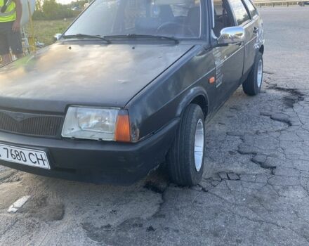 Черный ВАЗ 2109, объемом двигателя 1.3 л и пробегом 200 тыс. км за 650 $, фото 1 на Automoto.ua