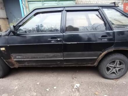Чорний ВАЗ 2109, об'ємом двигуна 1.5 л та пробігом 200 тис. км за 750 $, фото 1 на Automoto.ua