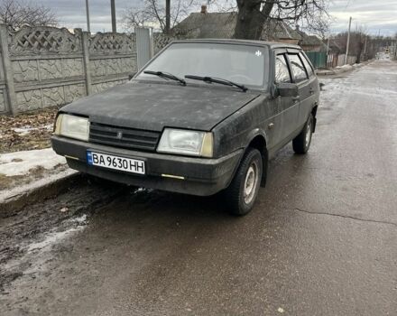 Черный ВАЗ 2109, объемом двигателя 1.5 л и пробегом 200 тыс. км за 526 $, фото 1 на Automoto.ua