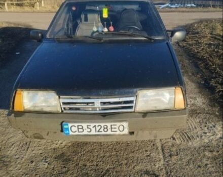 Чорний ВАЗ 2109, об'ємом двигуна 1.5 л та пробігом 222 тис. км за 790 $, фото 1 на Automoto.ua