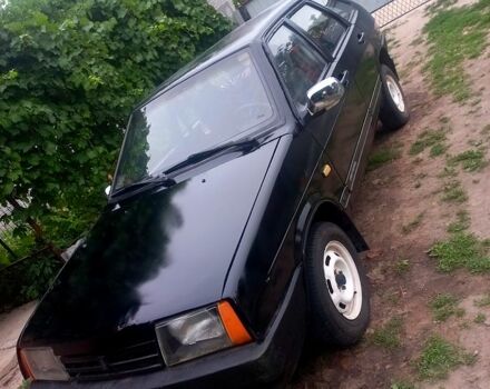 Черный ВАЗ 2109, объемом двигателя 1.5 л и пробегом 120 тыс. км за 900 $, фото 1 на Automoto.ua