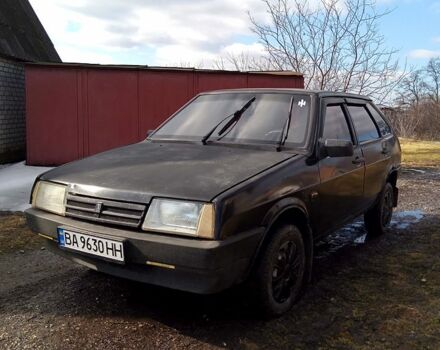 Черный ВАЗ 2109, объемом двигателя 1.5 л и пробегом 197 тыс. км за 700 $, фото 1 на Automoto.ua