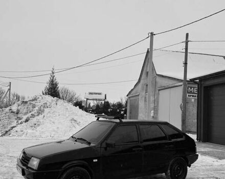 Черный ВАЗ 2109, объемом двигателя 1.5 л и пробегом 100 тыс. км за 1000 $, фото 1 на Automoto.ua