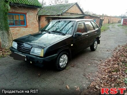 Черный ВАЗ 2109, объемом двигателя 1.5 л и пробегом 300 тыс. км за 850 $, фото 1 на Automoto.ua