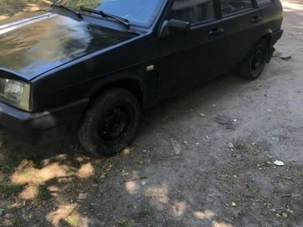 Черный ВАЗ 2109, объемом двигателя 1.5 л и пробегом 35 тыс. км за 900 $, фото 1 на Automoto.ua
