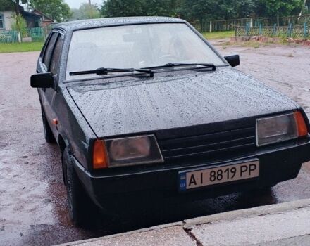 Черный ВАЗ 2109, объемом двигателя 1.5 л и пробегом 230 тыс. км за 1182 $, фото 1 на Automoto.ua