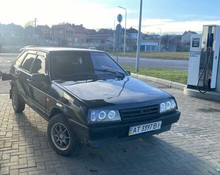 Чорний ВАЗ 2109, об'ємом двигуна 1.5 л та пробігом 200 тис. км за 1600 $, фото 1 на Automoto.ua