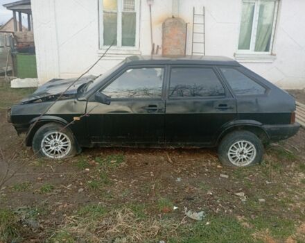Черный ВАЗ 2109, объемом двигателя 0 л и пробегом 100 тыс. км за 450 $, фото 1 на Automoto.ua