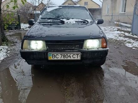 Черный ВАЗ 2109, объемом двигателя 1.46 л и пробегом 150 тыс. км за 600 $, фото 1 на Automoto.ua