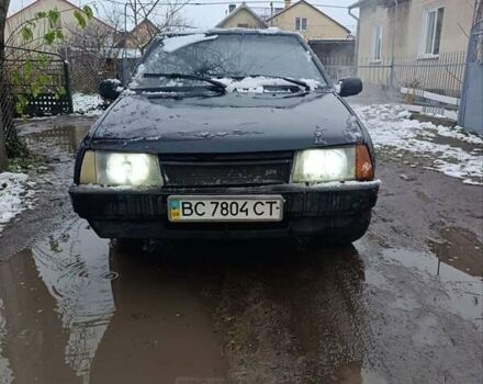 Черный ВАЗ 2109, объемом двигателя 1.46 л и пробегом 150 тыс. км за 600 $, фото 1 на Automoto.ua