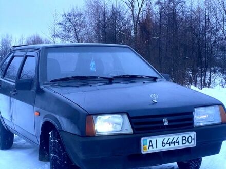 Черный ВАЗ 2109, объемом двигателя 1.5 л и пробегом 250 тыс. км за 900 $, фото 1 на Automoto.ua
