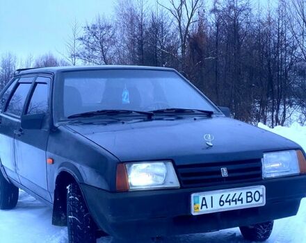 Черный ВАЗ 2109, объемом двигателя 1.5 л и пробегом 250 тыс. км за 900 $, фото 1 на Automoto.ua