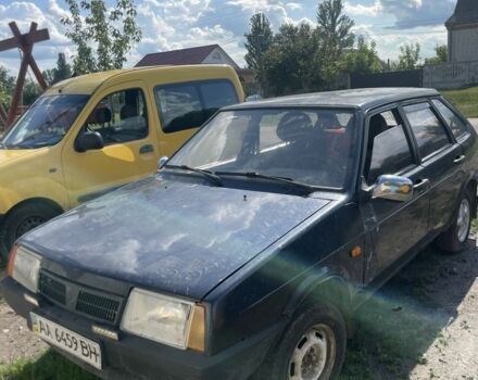 Черный ВАЗ 2109, объемом двигателя 1.5 л и пробегом 200 тыс. км за 400 $, фото 1 на Automoto.ua