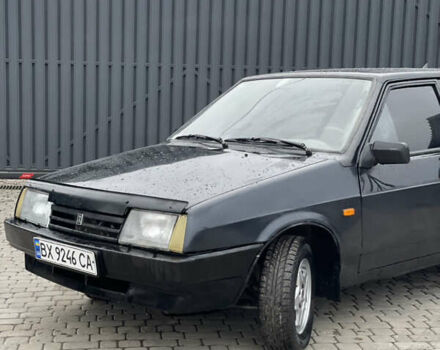 Черный ВАЗ 2109, объемом двигателя 1.5 л и пробегом 225 тыс. км за 1200 $, фото 1 на Automoto.ua