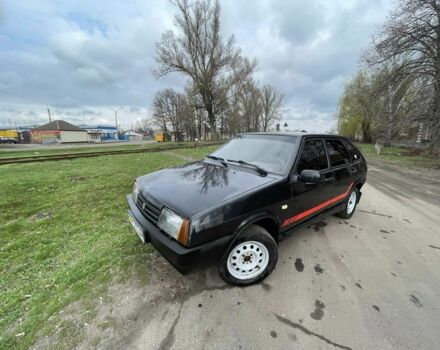 Черный ВАЗ 2109, объемом двигателя 1.5 л и пробегом 112 тыс. км за 1250 $, фото 1 на Automoto.ua