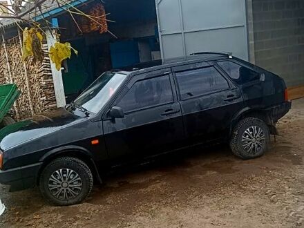 Черный ВАЗ 2109, объемом двигателя 1.5 л и пробегом 107 тыс. км за 1500 $, фото 1 на Automoto.ua